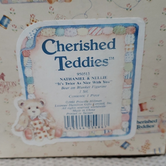 Cherished Teddies, Nathaniel in Nelly - Picture 5 of 6